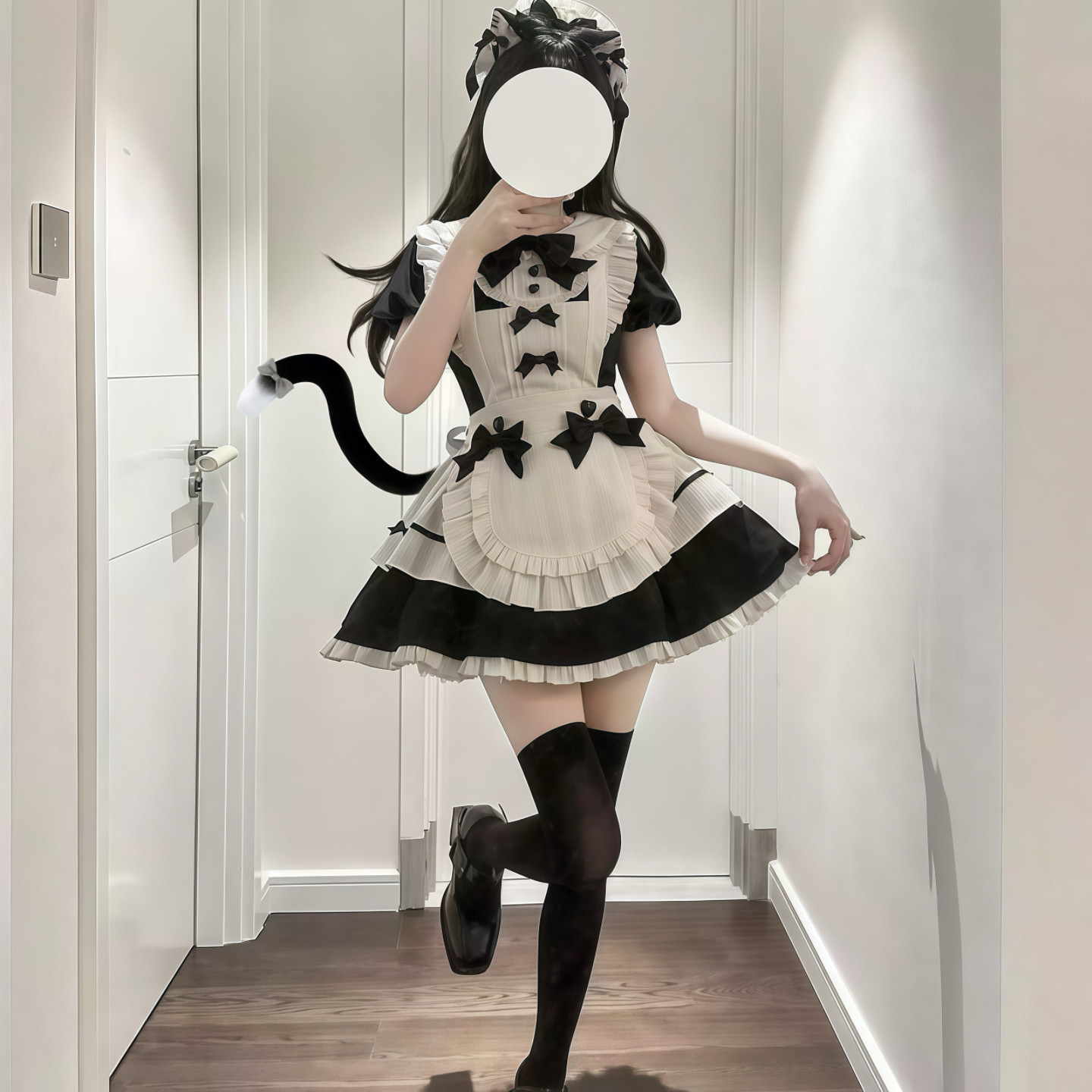 女仆装cosplay可爱连衣裙洛丽塔图片