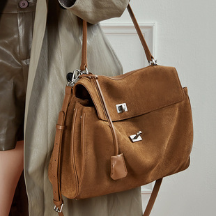 Rodeo包包女真皮凯丽托特包磨砂牛皮高级感大容量单肩手提腋下包
