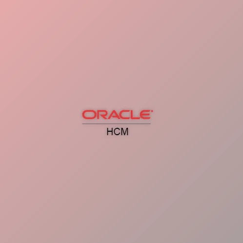 Oracle HCM Cloud的 CData 驱动程序