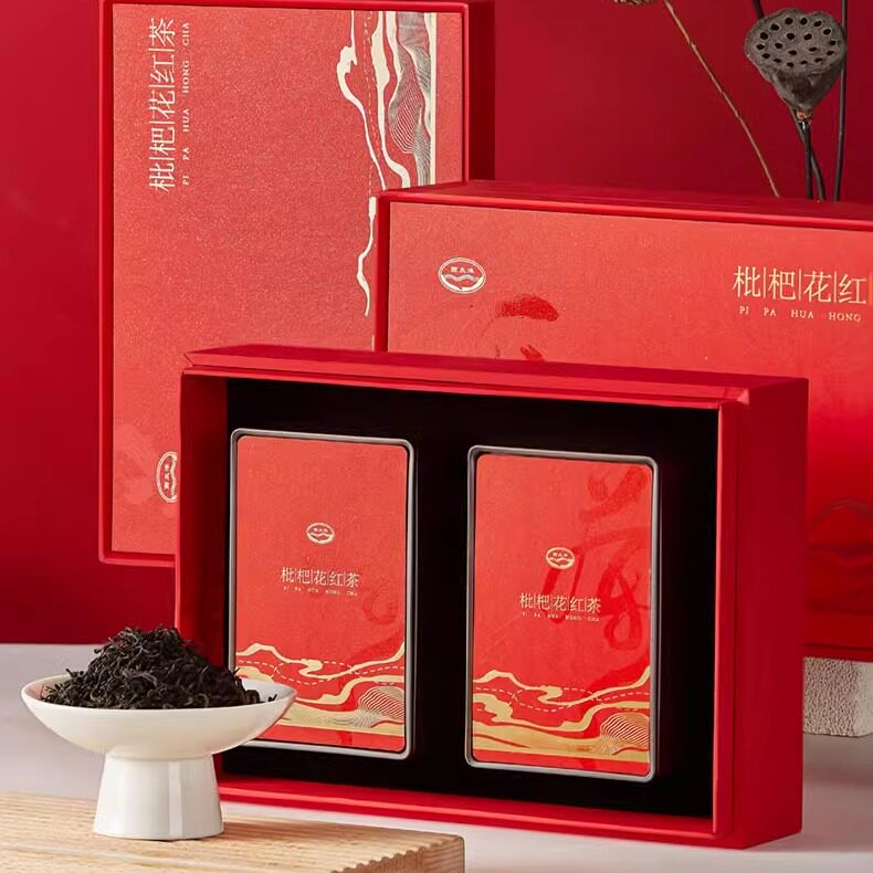 枇杷茶礼盒装枇杷花茶