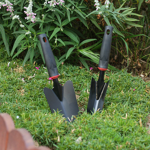 种花园艺工具铲子五齿耙栽花养花种菜小锄头家用赶海花草铁锹耙子