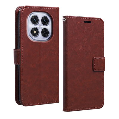 适用红米Note14pro手机壳RedmiNote14pro+保护皮套Note14翻盖式全包边防摔软硅胶插卡钱包男女新款商务简约