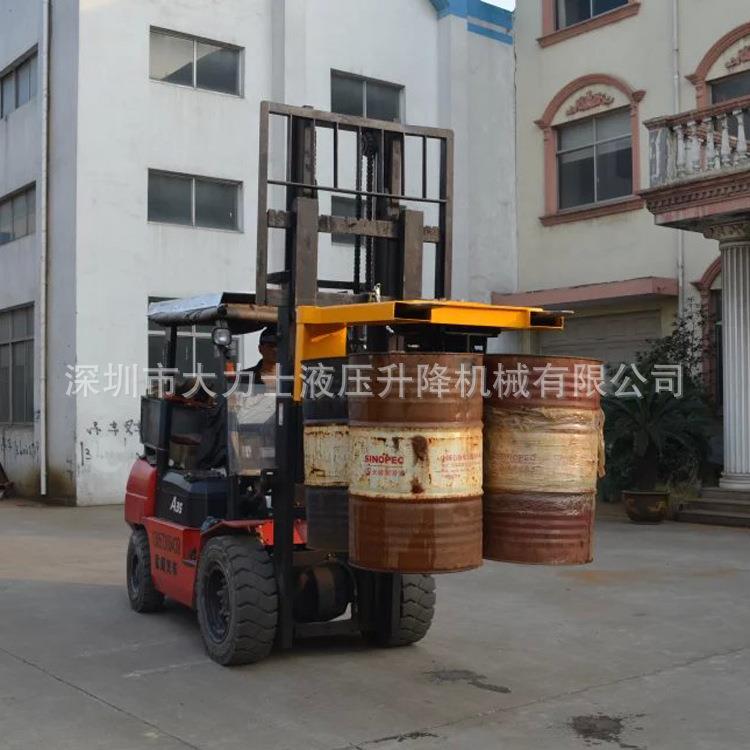YL4叉车四油桶夹油桶吊搬运车TY4行车油桶吊具油桶抱箍