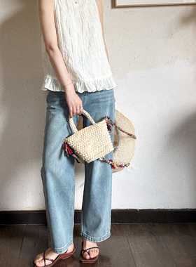 ULDCAT 2025SS 纯棉法棍中腰牛仔裤