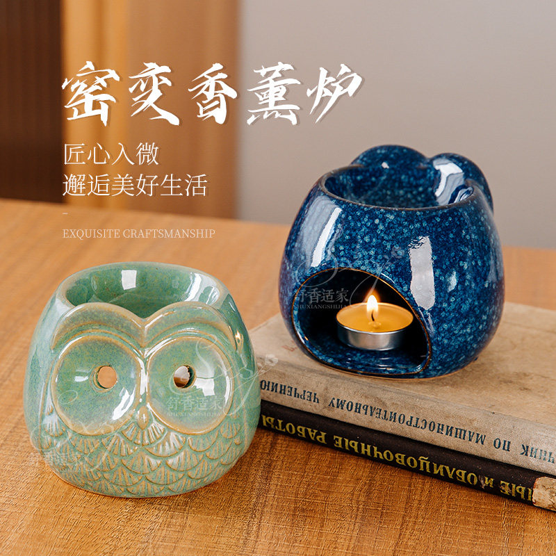 新釉新器型高档悠远绿色蓝白搭配