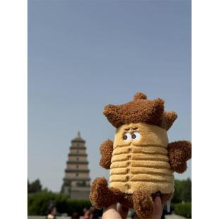 西安文创大雁塔塔大舅jelly cat塔舅挂件毛绒玩具呆萌可爱