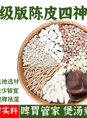陈皮四神汤儿童乾隆四神汤史士昊芡实莲子茯苓山药健脾胃成人