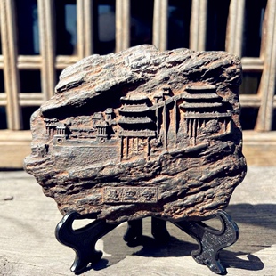 黑神话悟空周边山西取景悬空寺非遗砖雕佛像摆件文房镇纸文创礼品