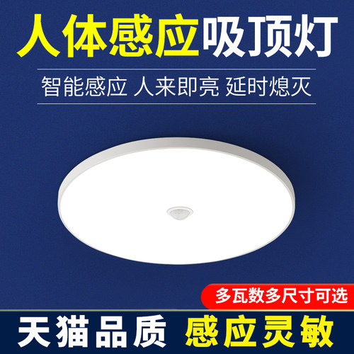 良印led人体声控感应吸顶灯