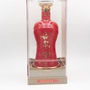 广西丹泉洞藏15年1000毫升公斤装纯粮酿造53度酱香型白酒