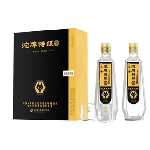 沱牌特级T68狼队礼盒250毫升带杯两瓶 (带非卖品字样)