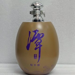 潭酒生肖棕羊潭1500ml*1坛3斤的酱香型白酒摆柜