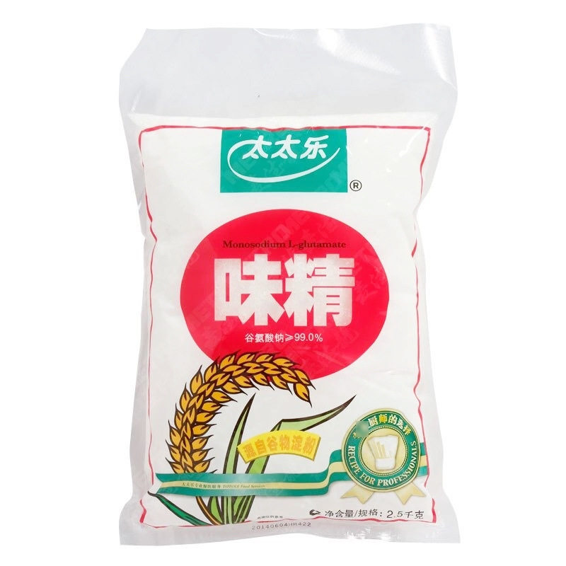 正品太太乐味精不含盐2500g*4整箱谷氨酸按�商用家用餐饮装增鲜