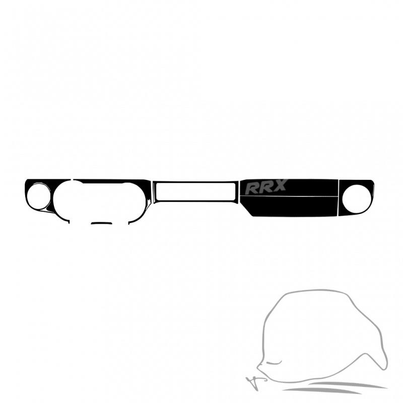 适用于09-13款福特老野马中控仪表钢琴黑 亮黑汽车内饰改装装饰