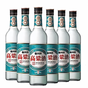 梅河牌高粱酒42度500ml*12瓶装整箱中华老字号浓香型纯粮酒