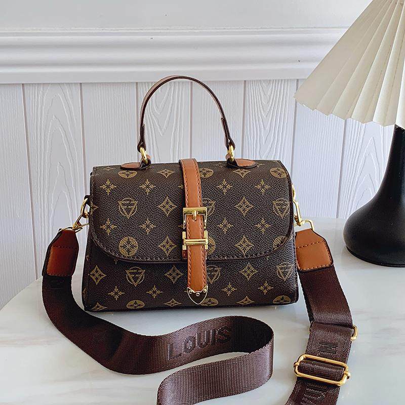 轻奢复古老花手提小方包女2025新款今年流行高级感洋气单肩斜挎包,箱包皮具/热销女包/男包,小方包,淘宝优惠券,粉丝福利购,淘宝优惠卷