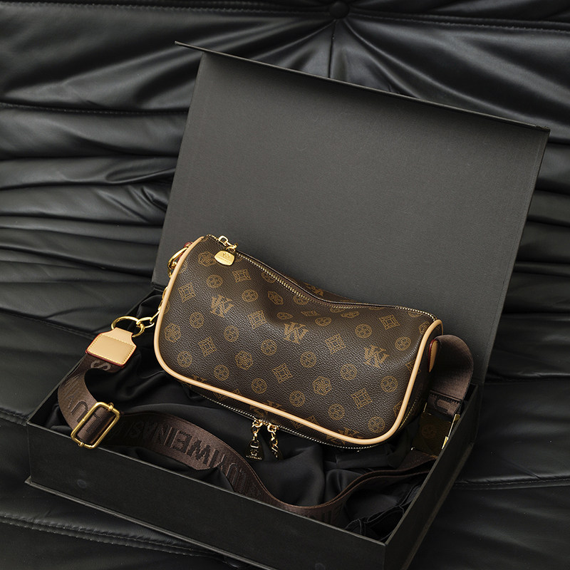 饺子胸包时尚宽带单肩斜挎女包