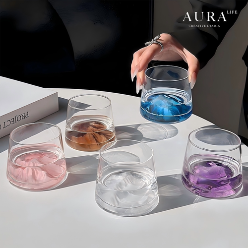 AURA'S冰山杯日式威士忌酒杯