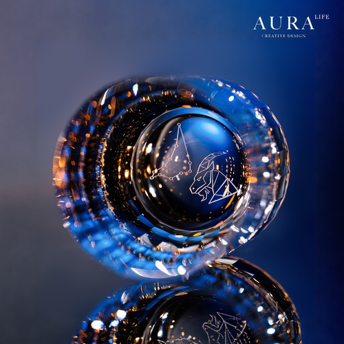 AURA'S12星座无铅水晶玻璃杯