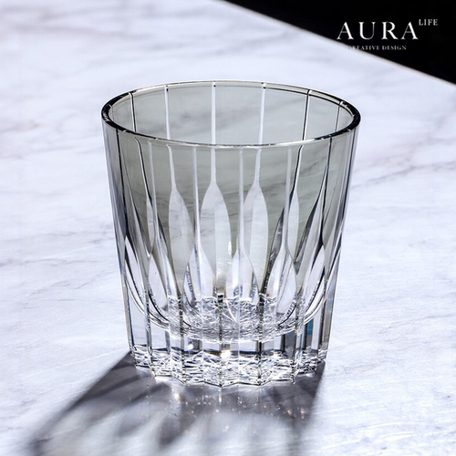AURA'S江户切子星芒水晶玻璃杯