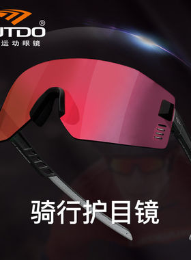高特骑行眼镜变色防风