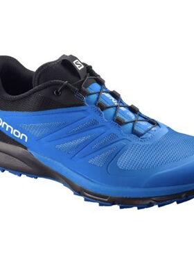 Salomon 萨洛蒙男款户外越野鞋 轻便城市跑鞋 SENSE PRO 2 靛蓝色