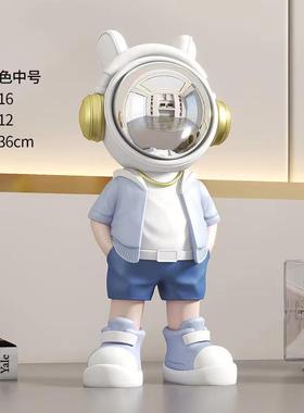 轻奢太空人宇航员摆件客厅房间酒柜电视柜书柜家居装饰品创意礼物