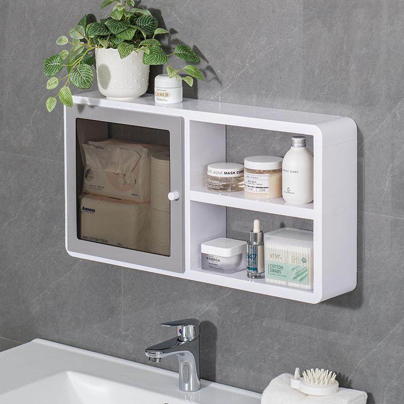 浴室置物架洗手间墙壁挂架卫生间搁板收纳层板防水多层组合整理架