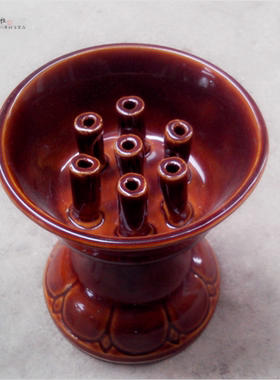 库存七星灯高脚七头煤油灯