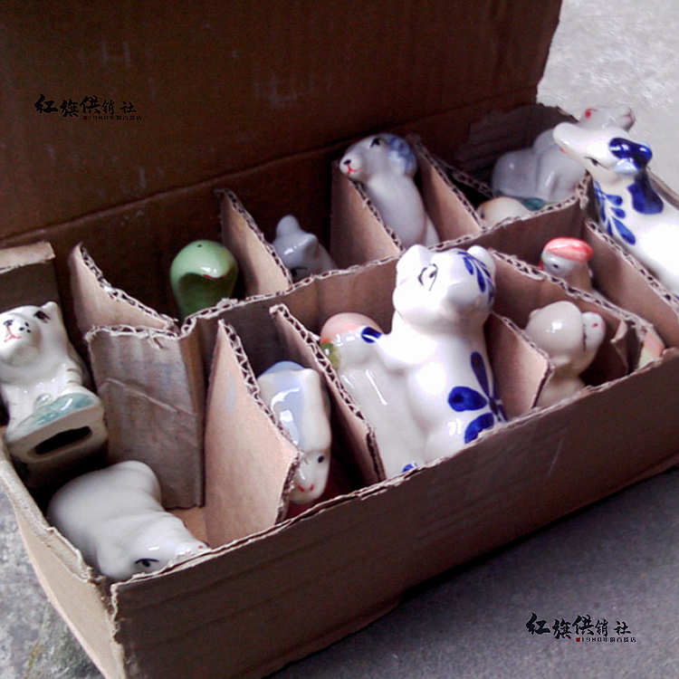 【老库存】八十年代  陶瓷生肖 老虎`龙`羊 怀旧/收藏,家居饰品,装饰摆件,淘宝优惠券,粉丝福利购,淘宝优惠卷