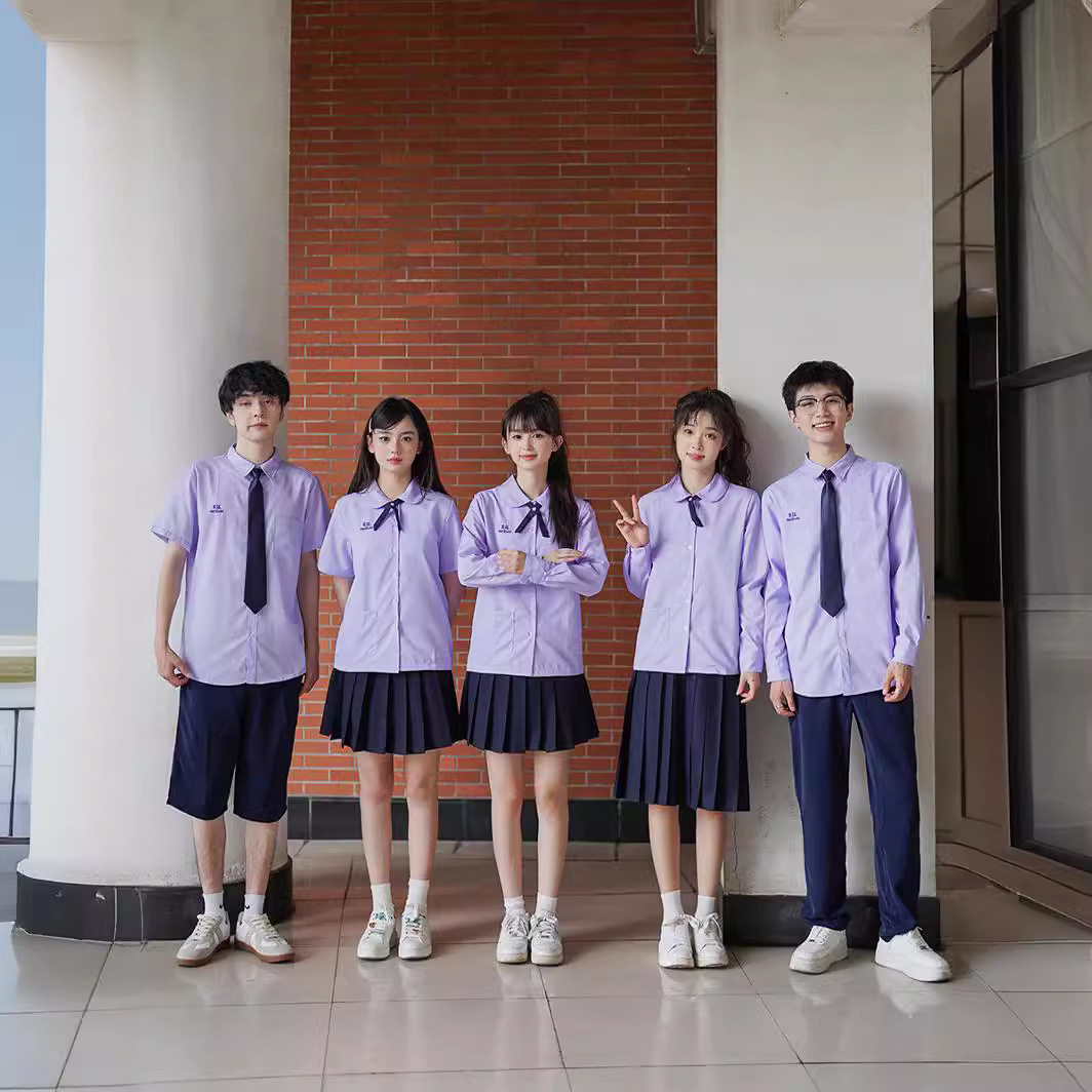jk制服泰国泰式校服开学季学院风大合唱国庆活动演出表演服套装
