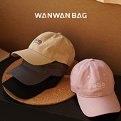 原创大头围显脸小小狗棒球帽鸭舌帽子遮阳情侣女生男生 WANWAN