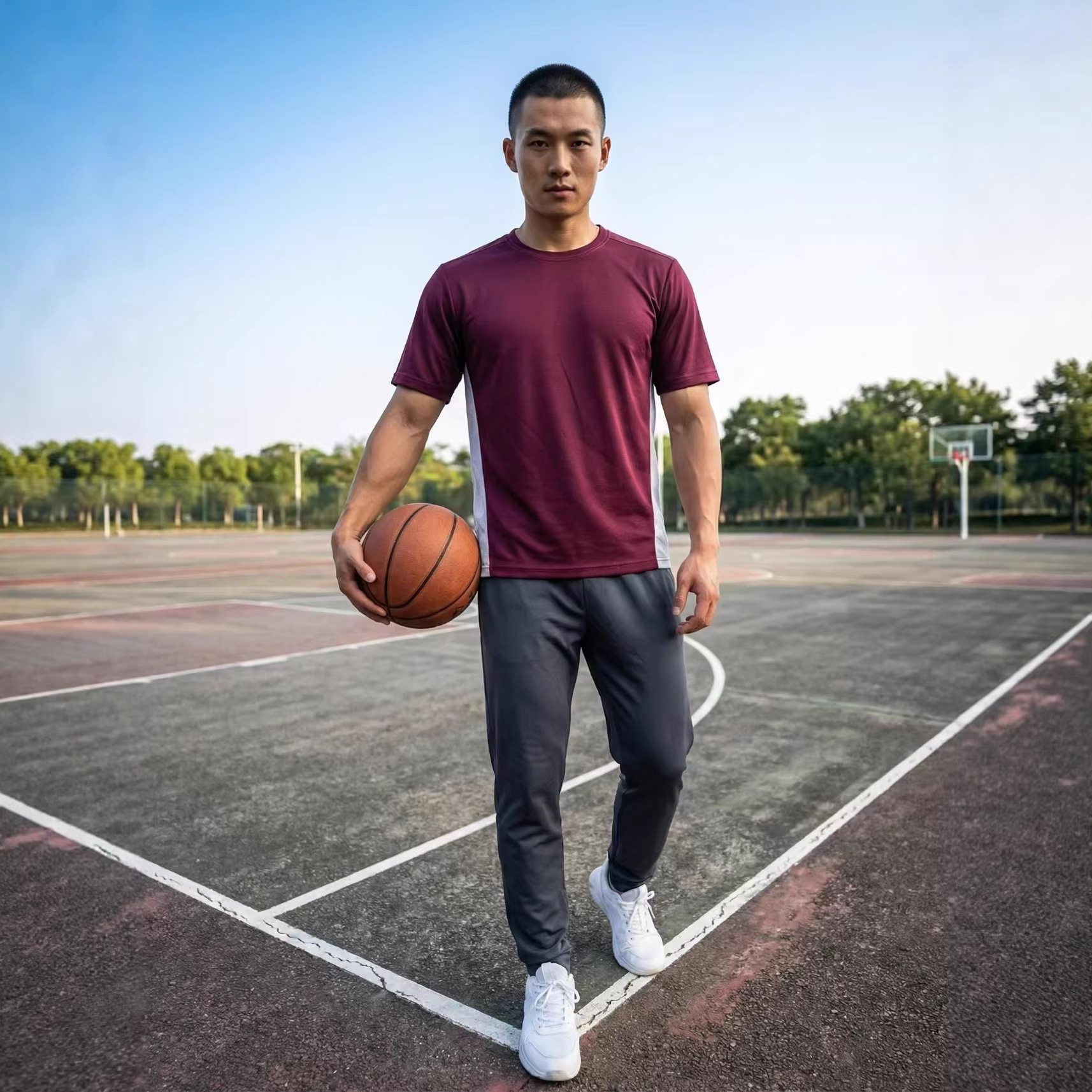 短袖夏季休闲运动休闲男士T恤