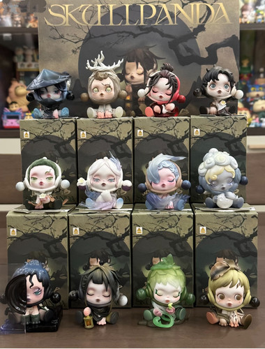 SP11庭前墨梅系列盲盒手办
