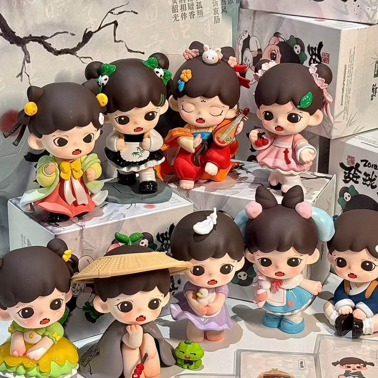 Zoraa玲珑赋系列盲盒国版可爱