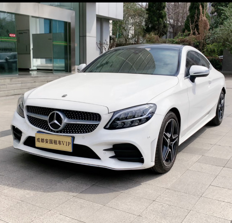成都自驾租车奔驰coupe全进口2门4座轿跑