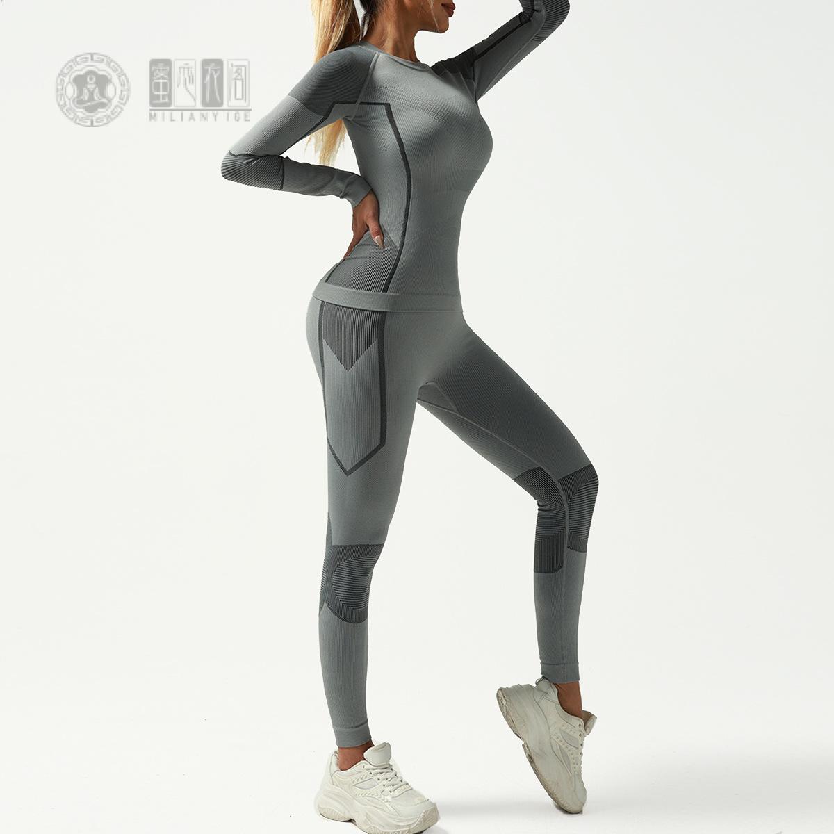 新款户外滑雪运动服加厚紧身速干