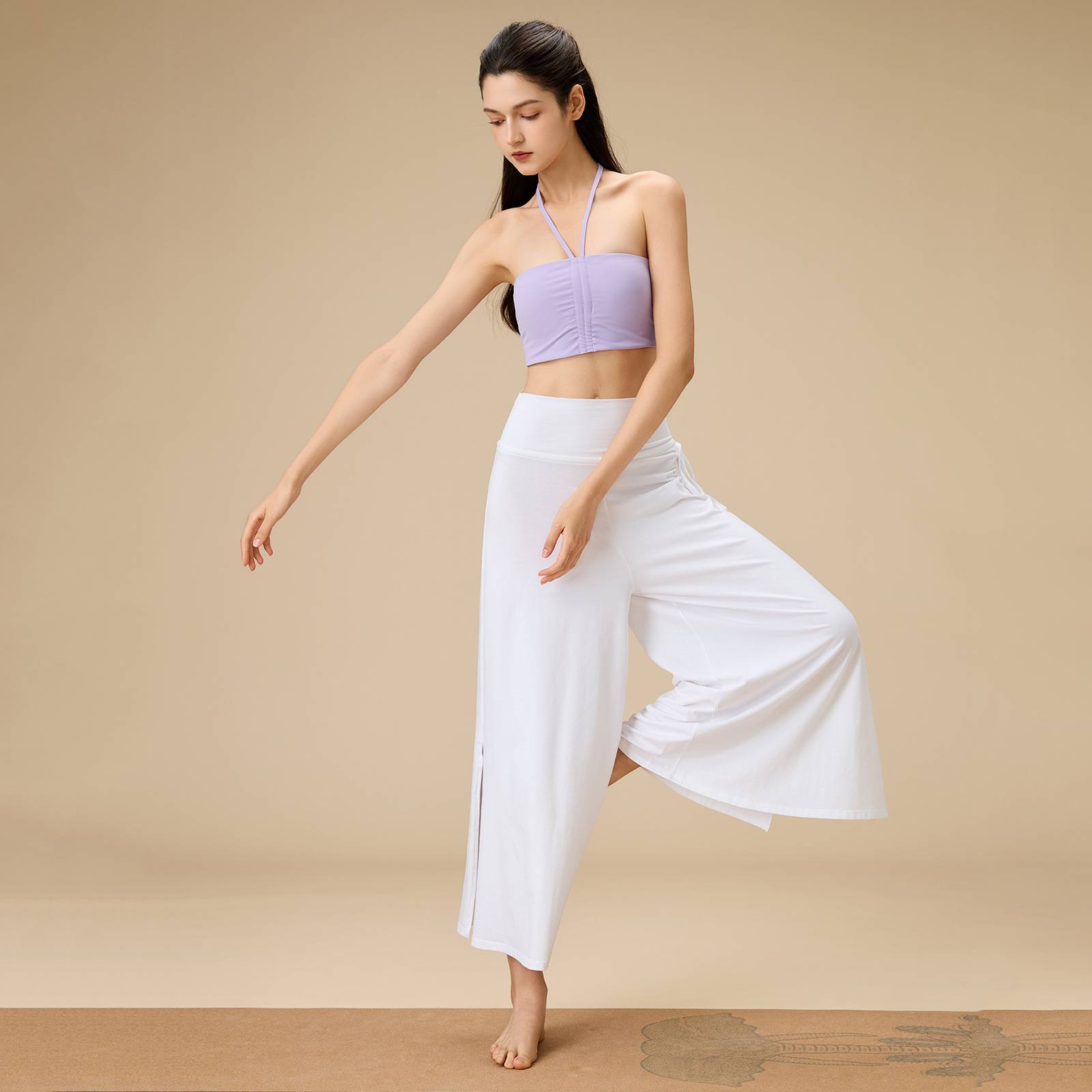 瑜伽服女宽松内观流健身跑步套装
