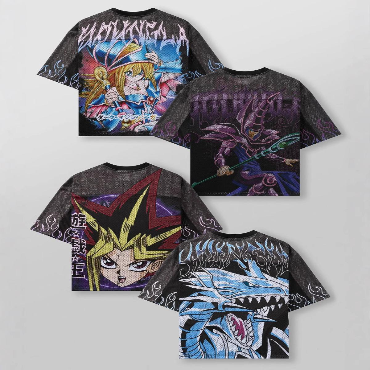 联名YuGiOh超大码男士夏季健身