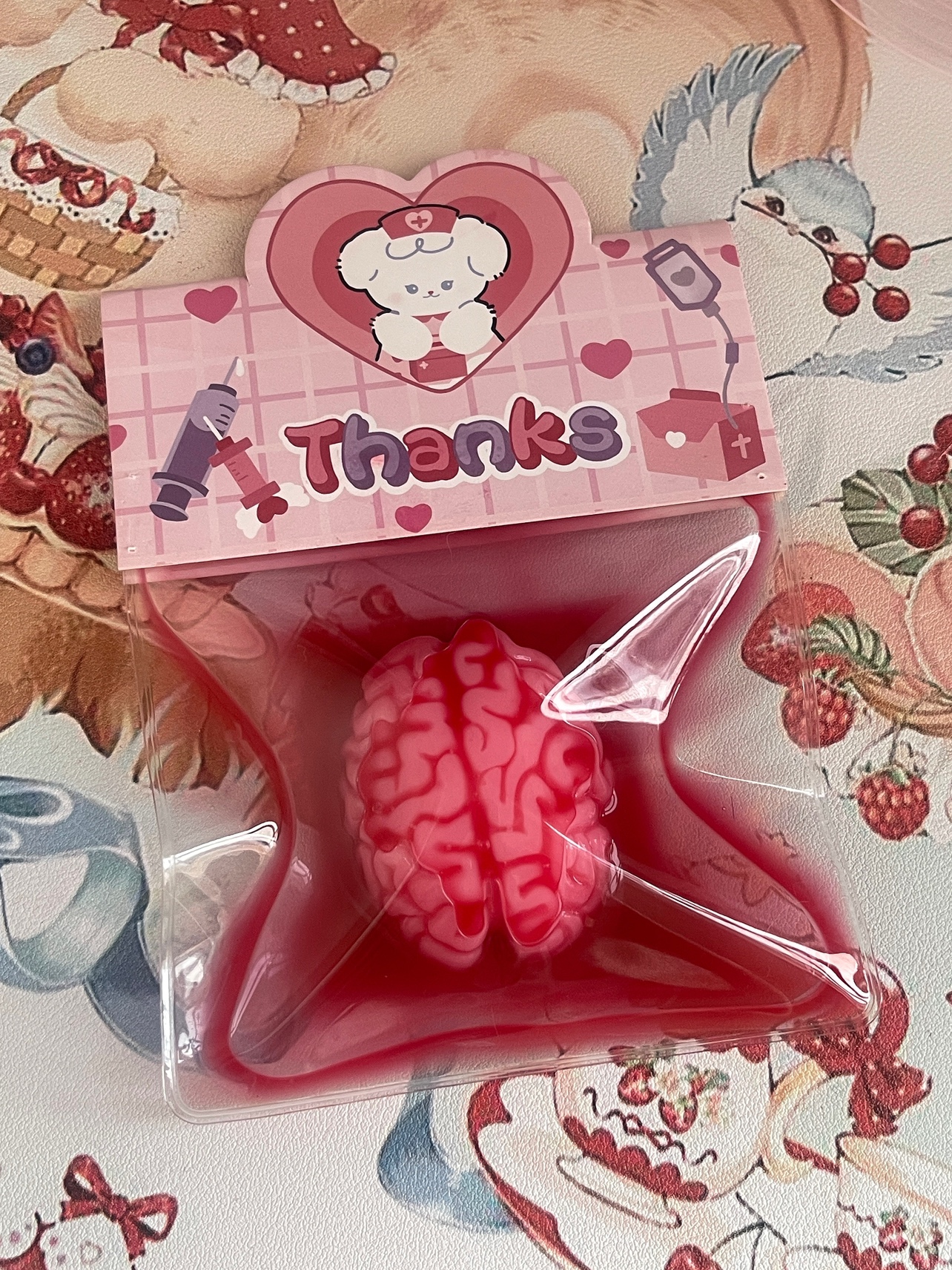 【TAKO触手屋】自制脑子捏捏乐 软的 捏着玩的 不完美的手工制品