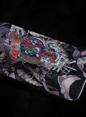 【TAKO触手屋】红绳 触手 玫瑰花 手机气垫囊支架 原创插画设计