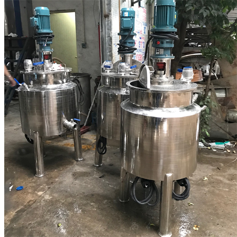 供应不锈钢双层加热搅拌罐 树脂液体搅拌存储罐 立式加热搅拌器