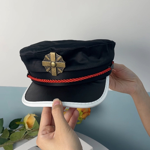 地缚少年花子君帽子金属徽章遮阳cosplay原版花之君帽子动漫