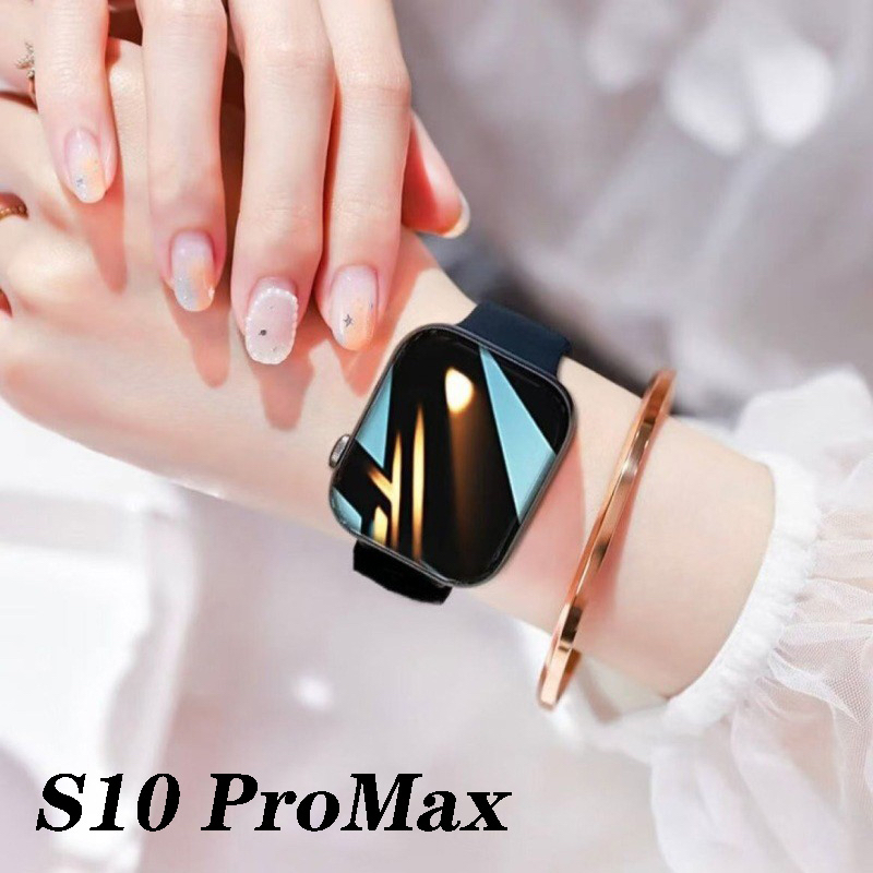 2025新款华强北S10Pro超薄智能手表蓝牙通话心率监测睡眠运动手表