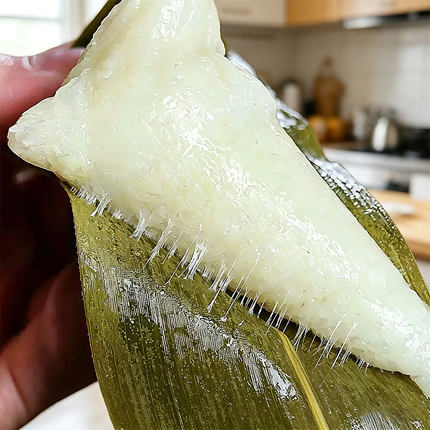 无馅料清水粽子白米粽早餐湖北恩施农家手工原味新鲜真空包装粽子