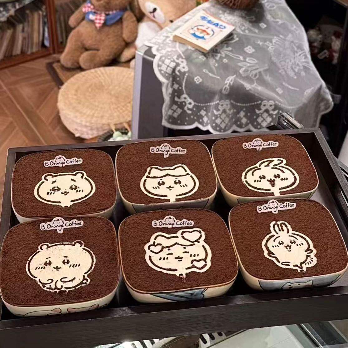 烘焙模具chiikawa撒粉模具乌萨奇提拉米苏撒粉板吉伊卡哇筛粉神器