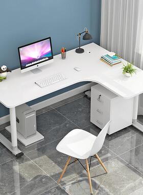 电脑台式桌转角书桌L型家用经济型简约现代墙角拐角办公写字桌子