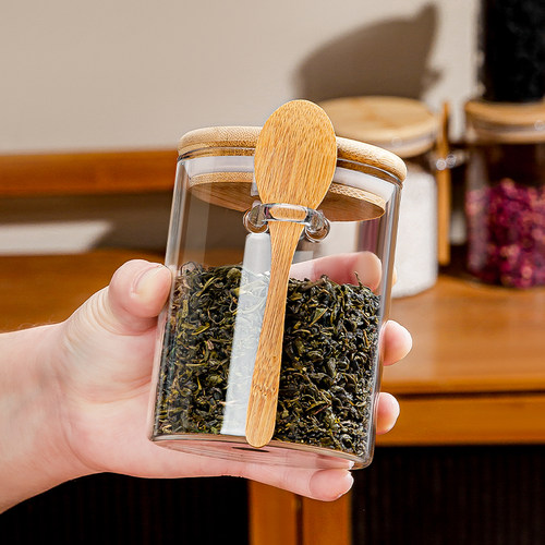 玻璃茶叶罐密封罐茶叶储存罐