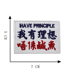 辅料破洞自粘补丁贴 饰贴服装 2025新款 潮流创意文字布贴DIY绣花装