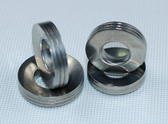 NFE-3L不锈钢304法式三叠垫片/3层防震防松垫圈4-6-8-10-12-16-20